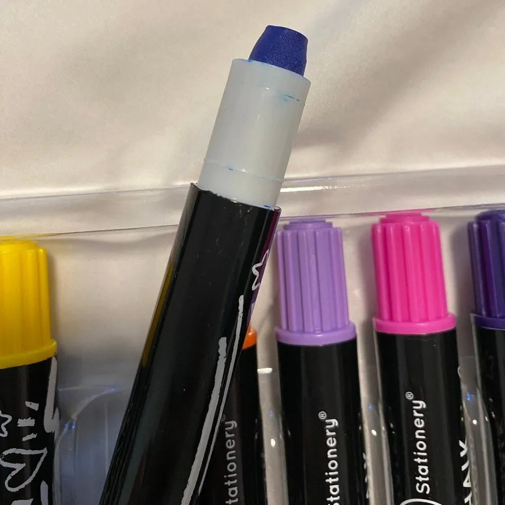 10 Temporary Color Hair Chalk Pens